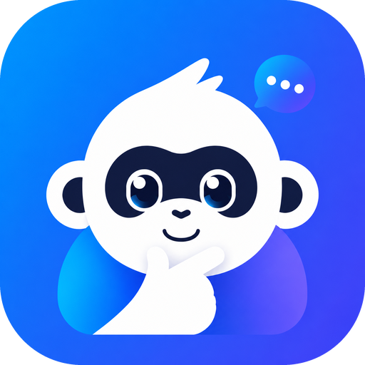 白小猿 logo